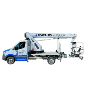 23 meter autohoogwerker met jib